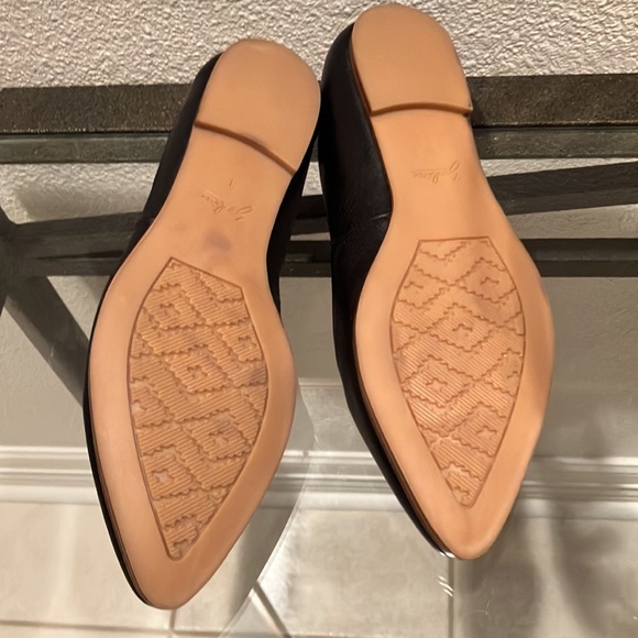 Zodiac Black leather flats New - Picture 7 of 8